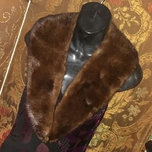 Mink shawl collar vintage